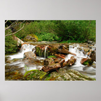 Póster Caída del Creek de Perry Superior