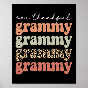 Póster Caída del Grammy Otumn Tree Fall Sale de Thanksgiv