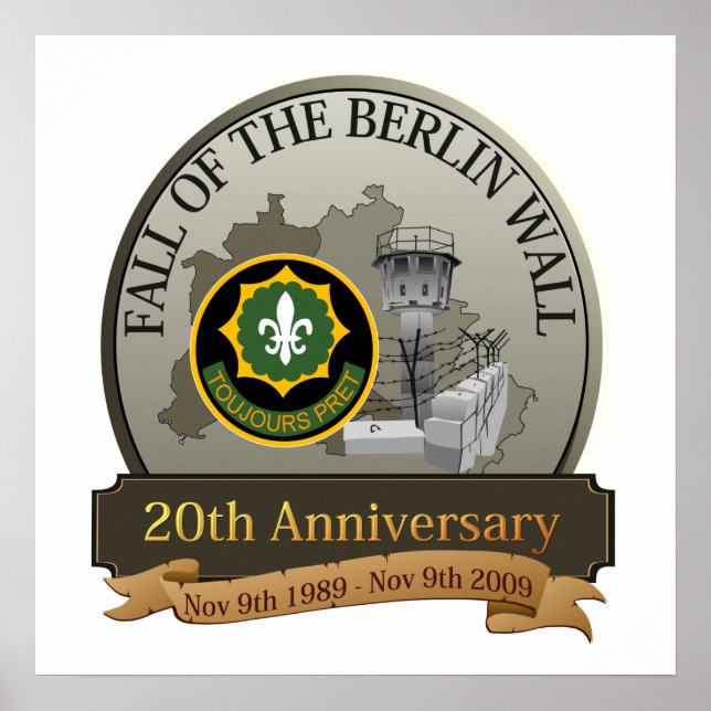 Póster Caída del Muro - 2º ACR (Frente)