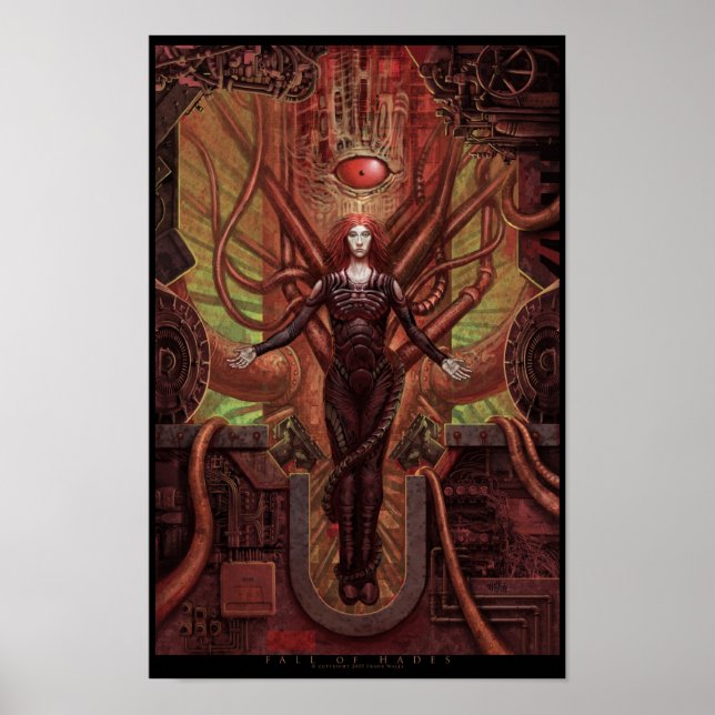 Póster Caída del Poster de Hades (Frente)