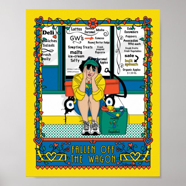 Póster Caída Del Poster Wagon_B_8x10 (Frente)