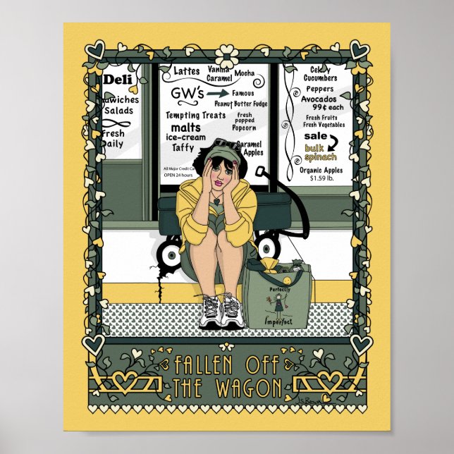 Póster Caída Del Poster Wagon_C_8x10 (Frente)