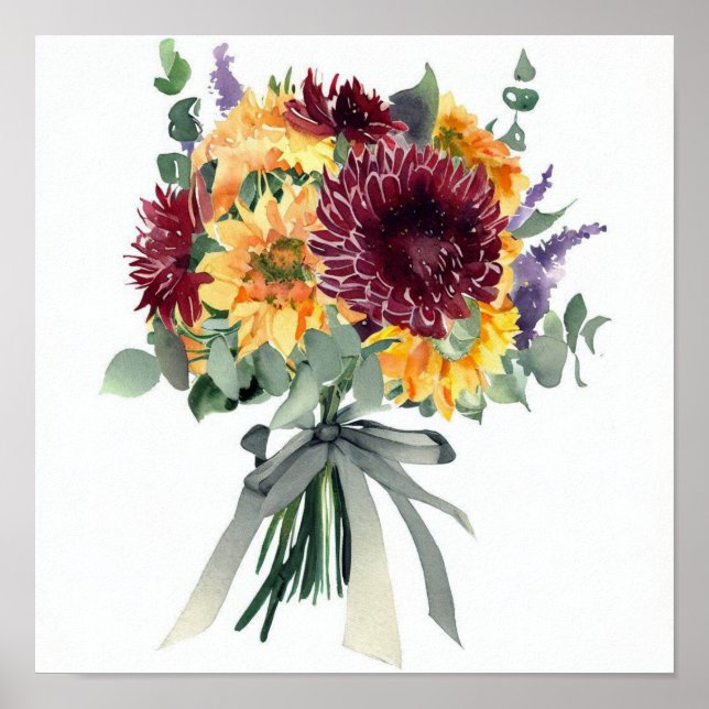 Póster Caída del radiante, Bouquet de los asistentes (C) (Frente)