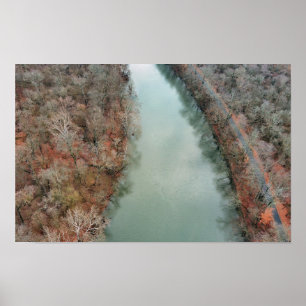 Póster Caída del sendero del río Schuylkill