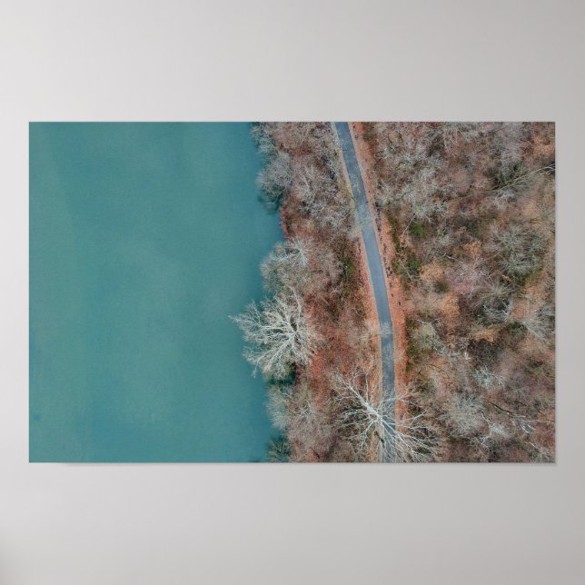 Póster Caída del sendero del río Schuylkill (Frente)