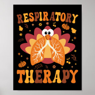 Póster Caída del Terapia Terapéutica Respiratoria de Acci