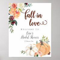 Caída en el amor Signo de bienvenida de la calabaz