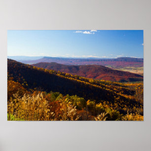 Póster Caída en el Valle de Shenandoah, Virginia