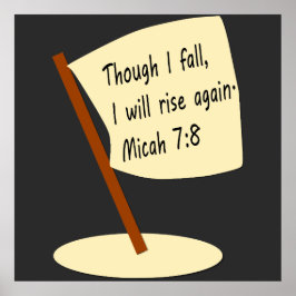 Póster Caída y aumento de la biblia