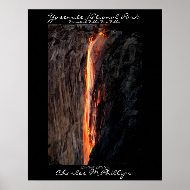 Póster Caídas de Fuego (Frente)