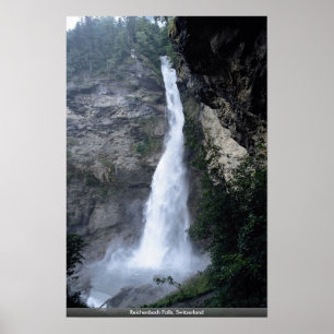 Póster Caídas de Reichenbach, Suiza