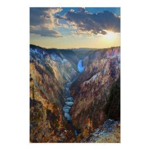 Póster Caídas más bajas del punto del artista