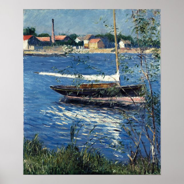 Póster Caillebotte - Bote En El Amortiguamiento En El Sen (Frente)