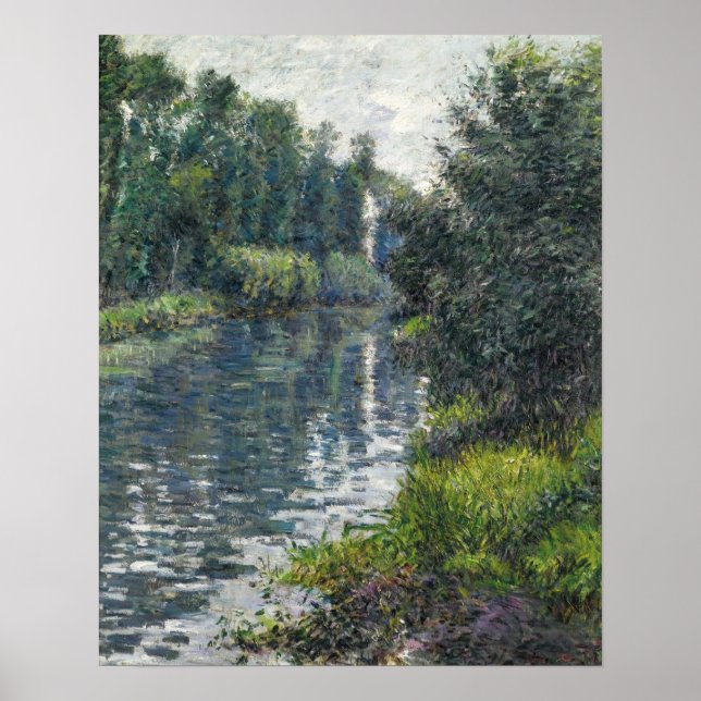 Póster Caillebotte - El Pequeño Brazo Del Sena (Frente)