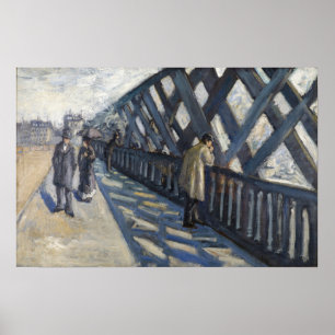 Póster Caillebotte - Estudio Para El Puente De Europa