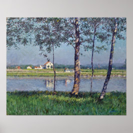 Póster Caillebotte - Orilla Del Sena En Gennevilliers