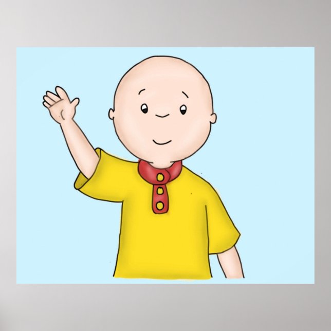 Póster Caillou (Frente)