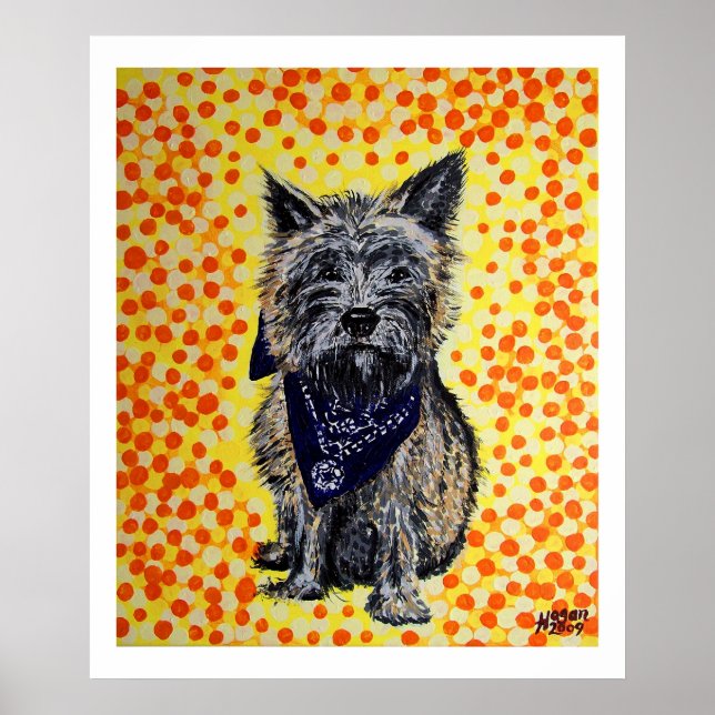 Póster Cairn Terrier (Frente)