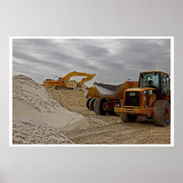 Póster Caja de arena para adultos