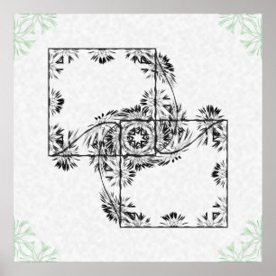 Póster Caja de flores 5