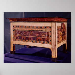 Póster Caja de la tumba de Tutankhamun