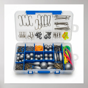 Póster Caja de pesquerías