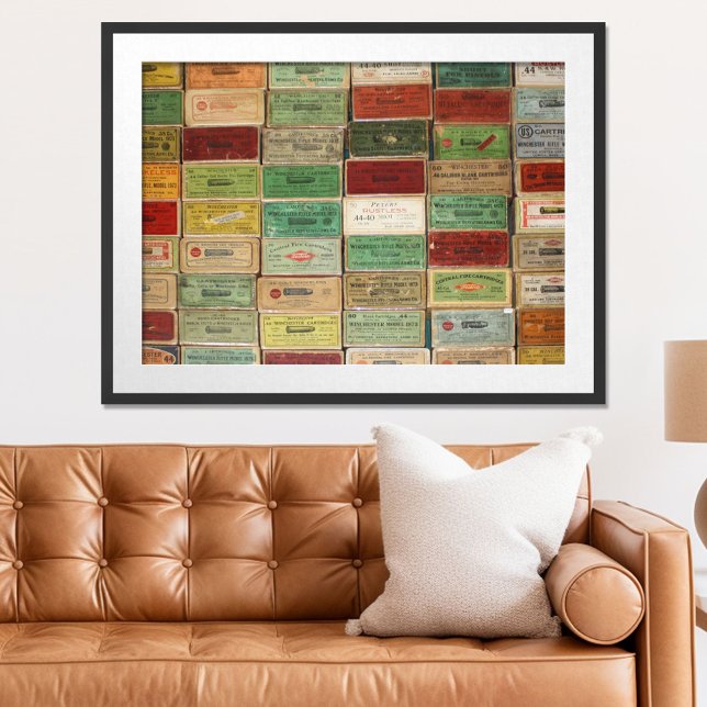 Póster Cajas de Shotshell antiguas (Subido por el creador)