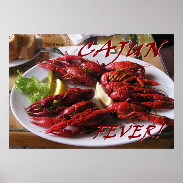 Póster Cajun Fever! (Frente)