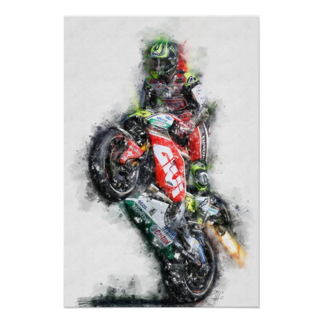 Póster Cal Crutchlow (Anverso)