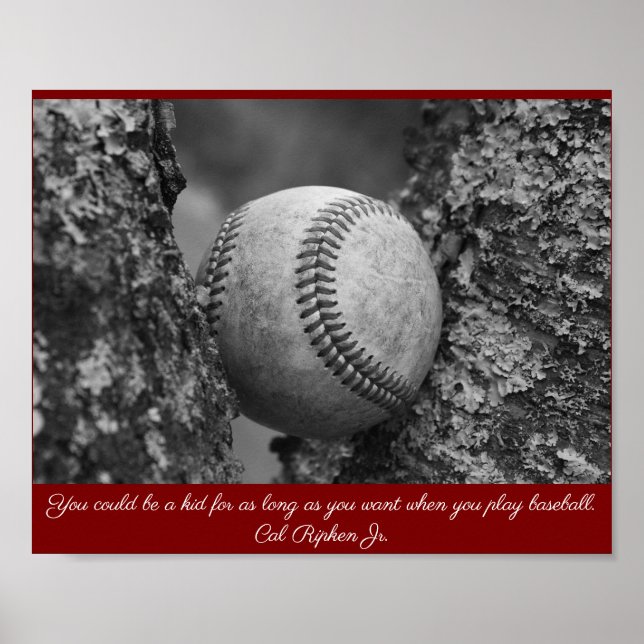 Póster Cal Ripken Baseball Poster (Frente)