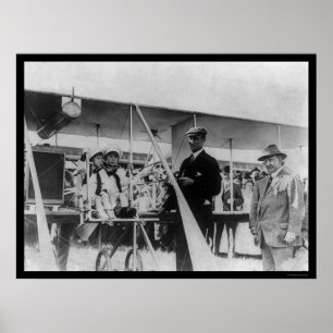 Póster Cal Rodgers, ganadora de la carrera de aviones 191