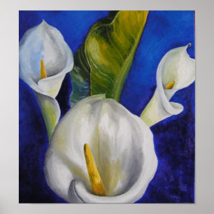 Póster cala lilly