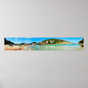 Póster cala llonga ibiza