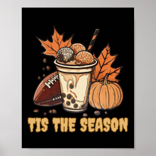 Póster Calabaza de calabaza de hojalata de arce niños hom