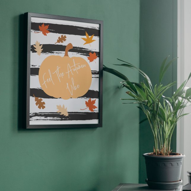Póster Calabaza de cosecha otoñal Vibe de otoño (Subido por el creador)