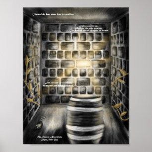 Póster Calabaza de Halloween La Cava del Amontillado Impr