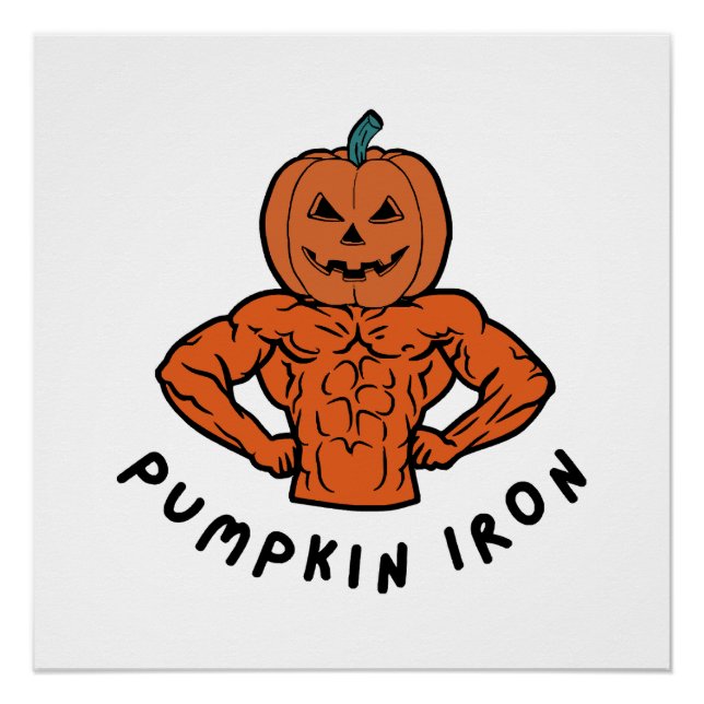 Póster Calabaza de hierro  (Anverso)