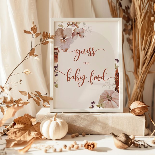 Póster Calabaza de otoño adivina el Poster de comida para (Subido por el creador)