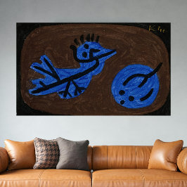 Póster Calabaza de pájaros azules - Paul Klee 1939