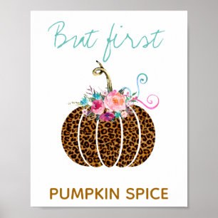 Póster Calabaza del leopardo