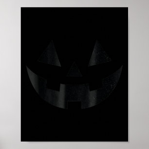 Póster Calabaza Jack Halloween O Linterna