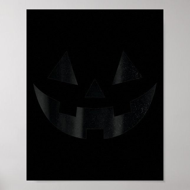 Póster Calabaza Jack Halloween O Linterna  (Frente)