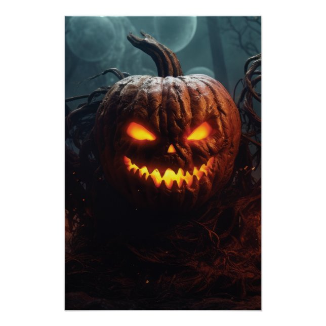 Póster Calabaza malvada (Anverso)