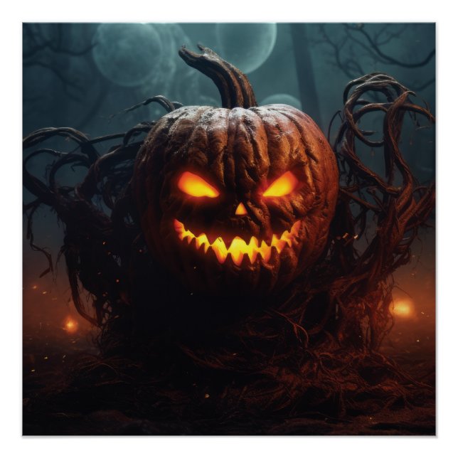 Póster Calabaza malvada (Anverso)