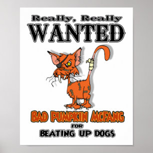 Póster Calabaza McFang