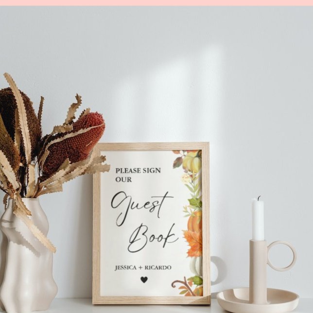 Póster Calabaza otoñal Por Favor Rótulo Nuestro Rótulo De (Subido por el creador)