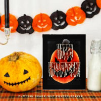 Calabaza Scare-Wht