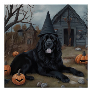 Póster Calabazas de Halloween de Terranova Asustadoras