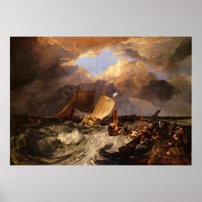 Póster Calais Pier (Frente)