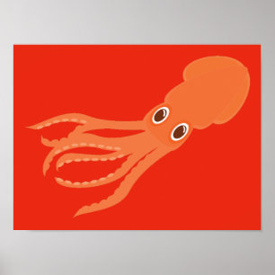 Póster Calamar